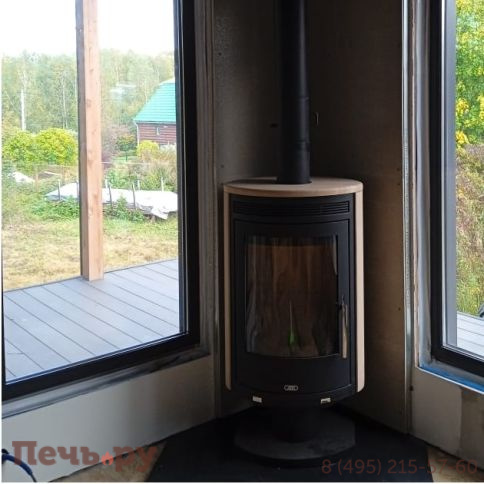 Печь камин ABX Arktis 8 поворотный фото 25