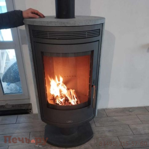 Печь камин ABX Arktis 8 поворотный фото 26