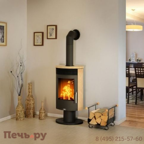 Печь камин ABX Tartu 5 поворотный фото 7