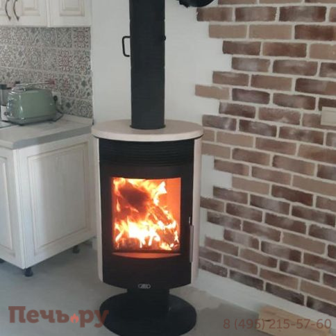 Печь камин ABX Tartu 5 поворотный фото 8