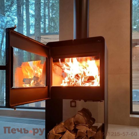 Печь камин Астов Кубус 500 фото 10