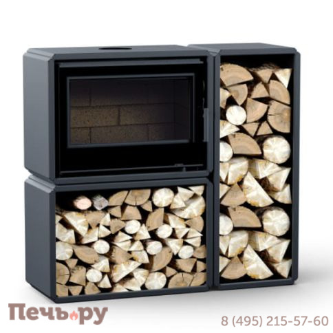 Печь камин Астов Легго ПК 7454 с дровниками фото 6