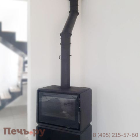 Печь камин Астов Легго ПК 7454 с нижним дровником фото 6