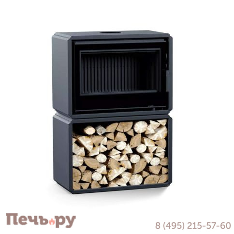 Печь камин Астов Легго ПК 7454 с нижним дровником фото 7