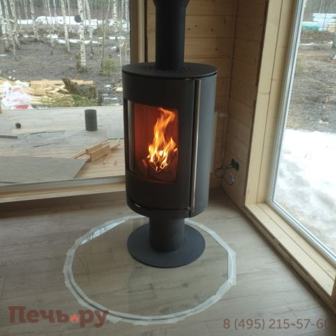 Печь-камин Астов R1 N сталь фото 10