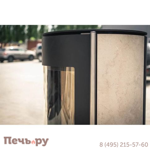 Печь камин Астов R1 на дровнике фото 17