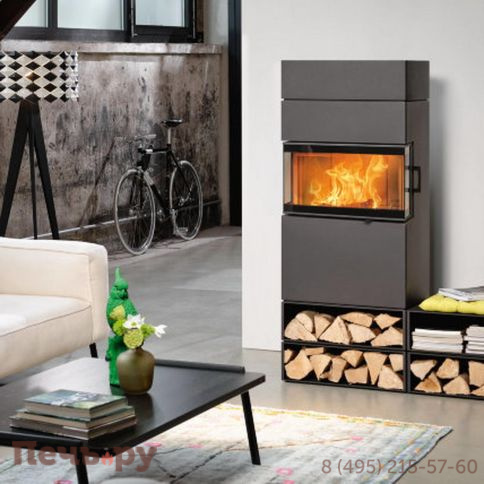 Печь камин Austroflamm Dexter S3 трехсторонний фото 3