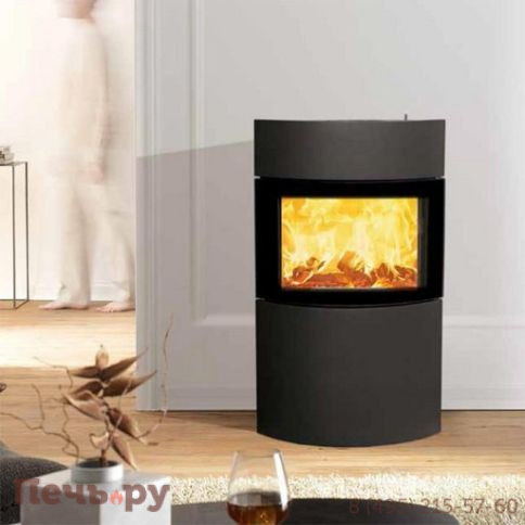 Печь камин Austroflamm Fynn Xtra фронт сталь фото 3