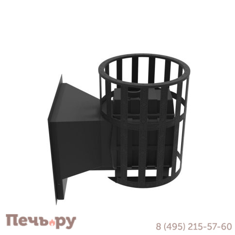 Печь камин Берёзка Воевода Флагман 15 сетчатый кожух фото 2