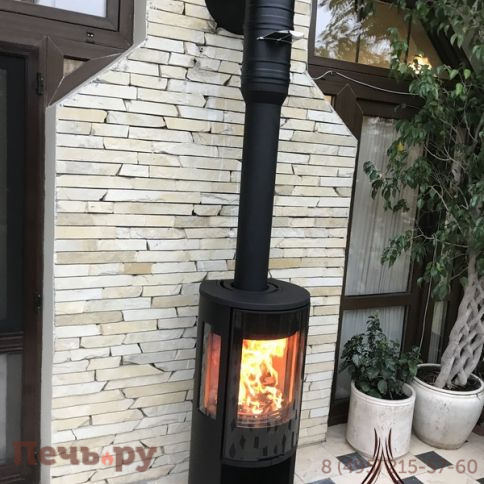 Печь камин Contura 556 G Style стеклянная дверца фото 5