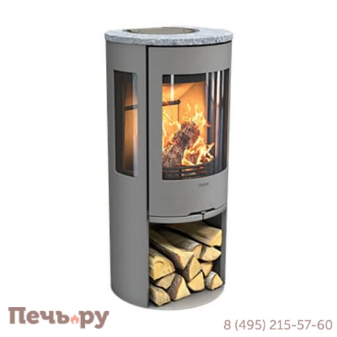 Печь камин Contura 556 Style чугунная дверца фото 5