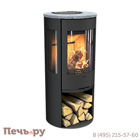 Печь камин Contura 556 Style чугунная дверца фото 6