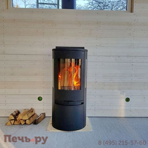 Печь камин Contura 556 Style чугунная дверца фото 7
