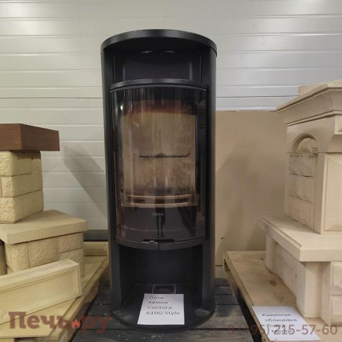 Печь камин Contura 610G Style теплая полка фото 14