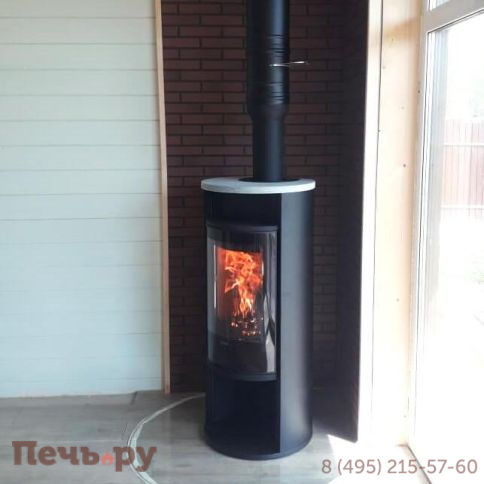 Печь камин Contura 610G Style теплая полка фото 7