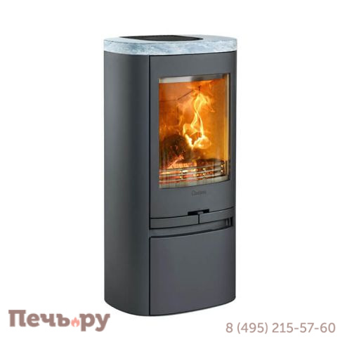Печь камин Contura 810 Style чугунная дверца фото 6