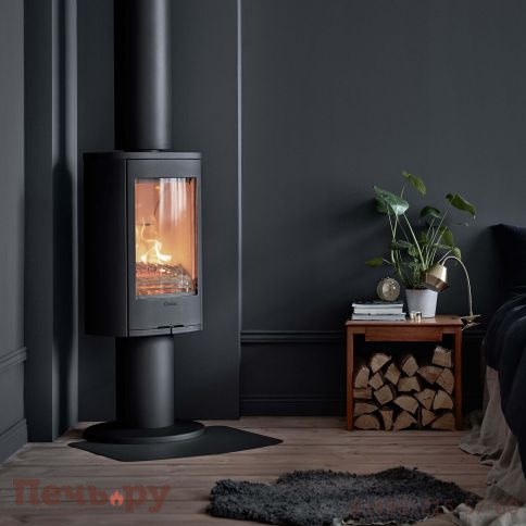 Печь камин Contura 870 Style,чугунная дверца фото 5