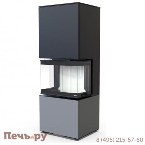 Печь камин Defro Home Intra XSM C VER Compact 1, 8 кВт фото 3