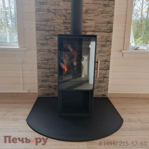 Печь камин Denner Fire Vitra с дровником фото 6