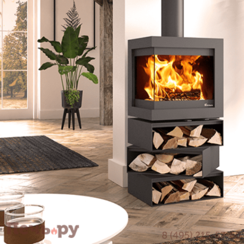 Печь камин Dik Geurts Bora Corner Cubes фото