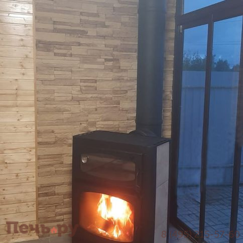 Печь-камин ЭкоКамин Бавария Эко с духовкой и плитой (РК 179) фото 4