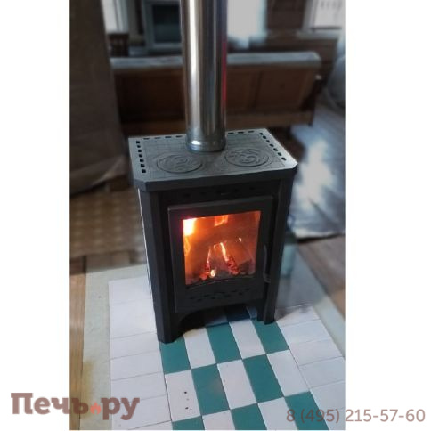 Печь-камин ЭкоКамин Бавария с плитой (РК 007) фото 4