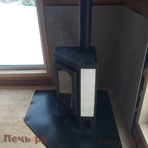 Печь-камин ЭкоКамин Бавария угловая (РК 145) без плиты фото 6
