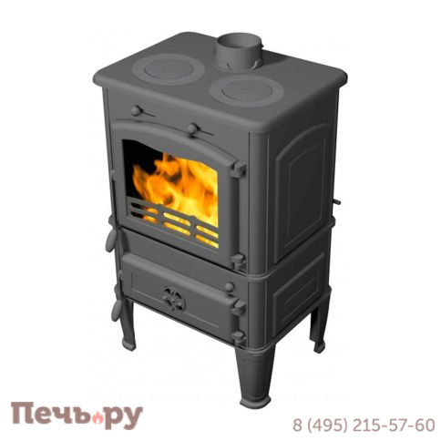 Печь камин Ferguss Magma с плитой фото 3