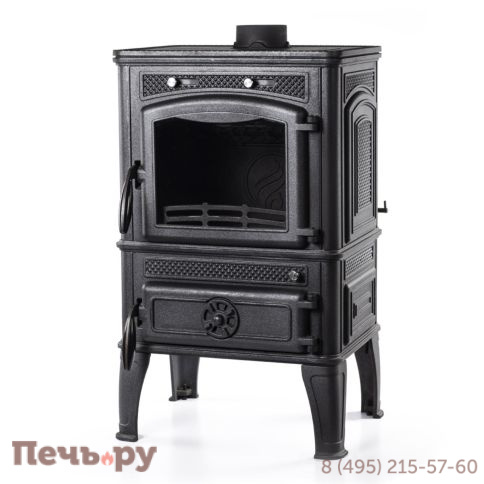 Печь камин FireWay Dacha II с плитой Уцененный фото 5