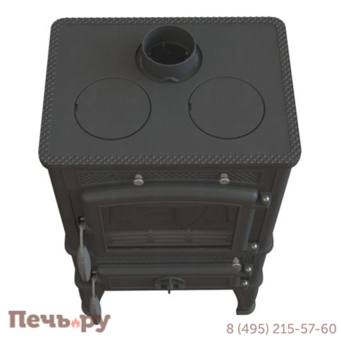 Печь камин FireWay Dacha II с плитой Уцененный фото 6