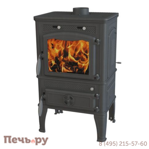 Печь камин FireWay Dacha II с плитой Уцененный фото