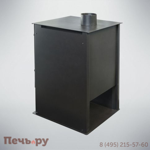 Печь камин Гармония 105 (чёрный) фото 5