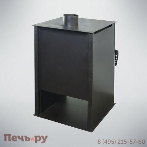 Печь камин Гармония 105 (чёрный) фото 7