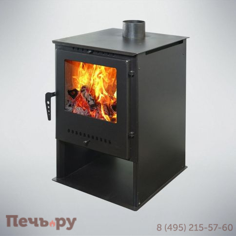 Печь камин Гармония 105 (чёрный) фото
