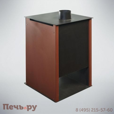 Печь камин Гармония 105 (терракот) фото 5