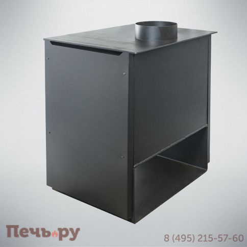 Печь камин Гармония 807 - Д (чёрный) фото 4