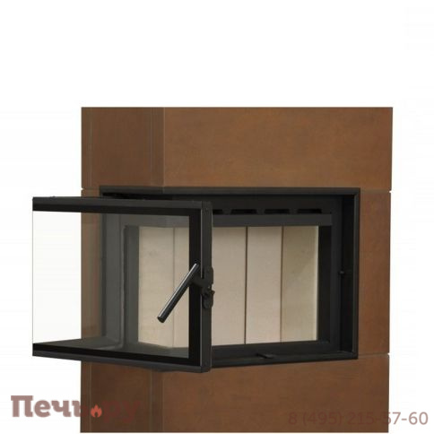 Печь-камин Hein Solid L Akum керамика фото 3