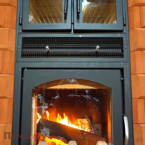 Печь камин КДМ КИВ с духовкой фото 5