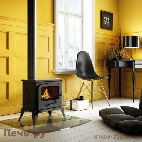 Печь камин Kratki Koza K7 термостат фото 3