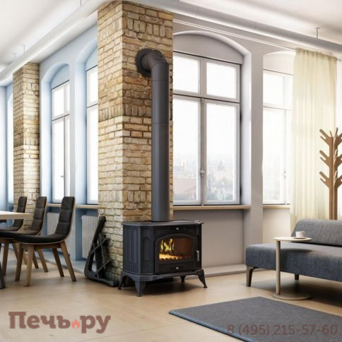 Печь камин Kratki Koza K9 (декор дверцы) фото 5