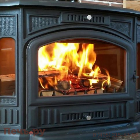 Печь камин Kratki Koza K9 термостат фото 10