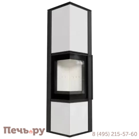 Печь камин Kratki Pro TORA/L белый фото 8