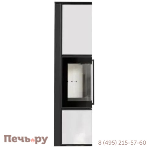 Печь камин Kratki Pro TORA/L белый, с доводчиком фото 4