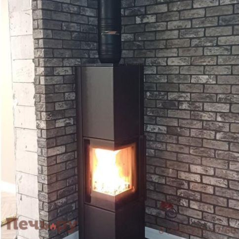 Печь камин Kratki Pro TORA/L черный фото 11