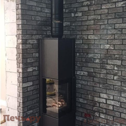 Печь камин Kratki Pro TORA/L черный фото 12