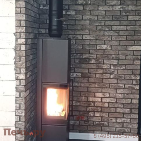 Печь камин Kratki Pro TORA/L черный фото 13