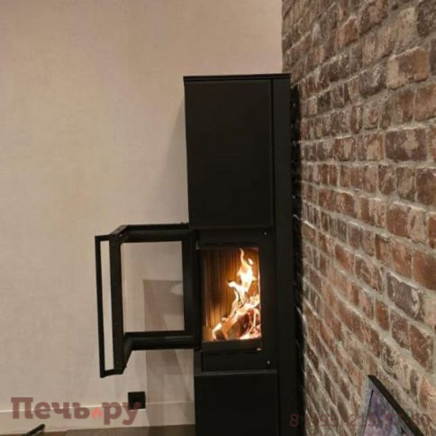 Печь камин Kratki Pro TORA/L черный фото 5