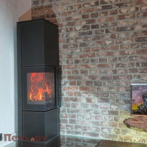 Печь камин Kratki Pro TORA/L черный фото 6