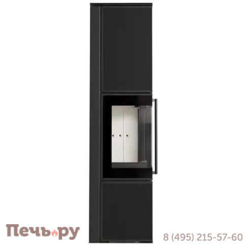 Печь камин Kratki Pro TORA/L черный, с доводчиком фото 5
