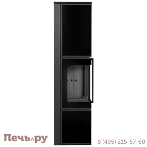 Печь камин Kratki Pro TORA/L Nero Assoluto, с доводчиком фото 6